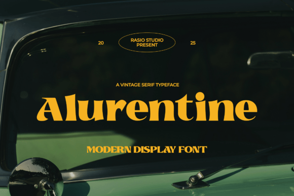 Alurentine Serif Font for Handmade Branding