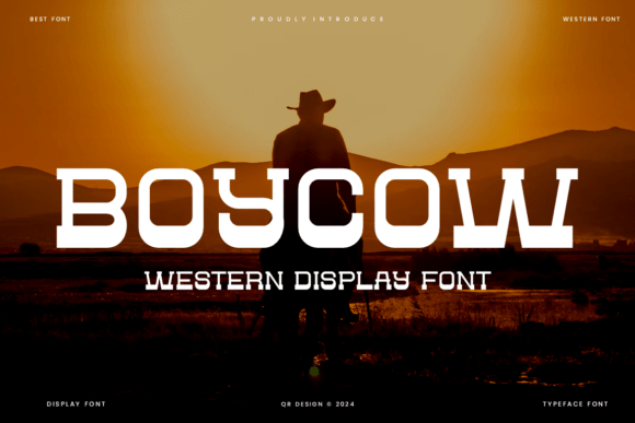 Boycow: A Bold Western Serif for Confident Branding