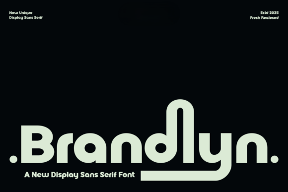 Brandlyn Font: A Modern Sans Serif for Handmade Brands