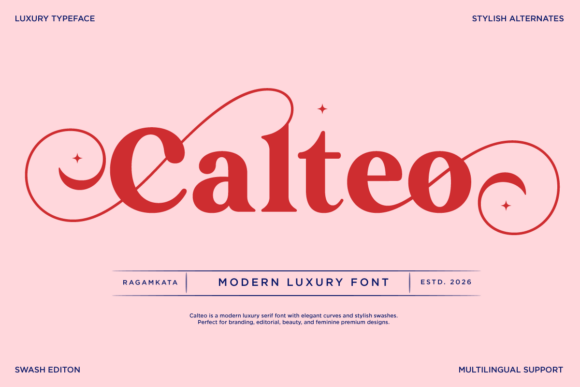 Calteo: A Modern Luxury Serif Font for Thoughtful Editorial Design