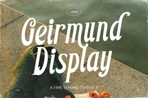 Geirmund: A Vintage-Charm Display Font for Thoughtful Branding