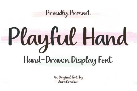 Playful Hand: A Script Handwritten Font for Warm, Human-Centered Web Design