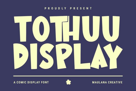 Tothuu: A Playful Sans Serif Display Font for Editorial Design
