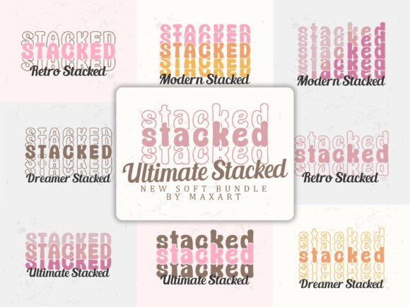 Ultimate Stacked Font for Playful, Layered Brand Campaigns
